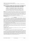 Research paper thumbnail of Macroeconomic Variables, Firm Characteristics and Influence on Foreign Direct Investment (FDI) Evidence from India