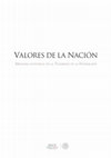 Research paper thumbnail of Valores de la nación. Memoria histórica de la Tesorería de la Federación