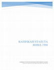 Research paper thumbnail of Kajian Ratifikasi statuta roma 1998 ELSAM