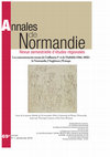 Research paper thumbnail of (avec Fanny Madeline) : « De Guillaume Ier à Roger II de Sicile : Autour de l’impérialité des premiers couronnements royaux normands (1066-1130) », Annales de Normandie, 69-1, janvier-juin 2019, p. 165-198.