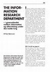 Research paper thumbnail of The Information Research Department - i grænselandet mellem information og efterretning under den kolde krig