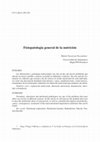 Research paper thumbnail of Fisiopatología general de la nutrición