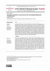 Research paper thumbnail of The Sinner Dizisinin Travma Sonrası Stres Bozukluğu Bağlamında Çözümlenmesi AYNA Klinik Psikoloji Dergisi