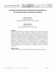 Research paper thumbnail of Un sistema de actividad para la diagramación argumental con TIC: ¿podemos hablar de innovación educativa?