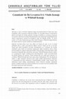 Research paper thumbnail of Çanakkale'de İki Levanten Evi: Vitalis Konağı ve Whittall Konağı