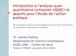 Research paper thumbnail of L'AQQC comme moyen d'étudier l'action publique