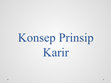 Research paper thumbnail of KONSEP & ARTI KARIR