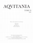 Research paper thumbnail of L'agglomération de hauteur de Roquelaure-La Sioutat (Gers). Les occupations antiques, Aquitania, T. 33, 2017, p. 35-122