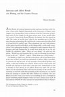 Research paper thumbnail of Interview with Albert Wendt: Art, Writing, and the Creative Process