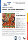 Research paper thumbnail of Words, Concepts, Perceptions. Indian Buddhist Epistemology and its Context