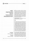 Research paper thumbnail of YEREL YÖNETİMLERİN ÇOCUK SUÇLULUĞUNU ÖNLEMEDEKİ ROLÜ