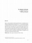 Research paper thumbnail of LA PRODUCCIÓN DEL CARBÓN VEGETAL