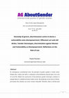 Research paper thumbnail of Stereotipi di genere, discriminazioni contro le donne e vulnerabilità come disempowerment. Riflessioni sul ruolo del diritto