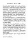 Research paper thumbnail of Abril 753 AC, y Rómulo fundó Roma