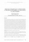 Research paper thumbnail of DERECHOS FUNDAMENTALES: UN DEBATE DESDE LA ARGUMENTACIÓN JURÍDICA, EL GARANTISMO Y EL COMUNITARISMO