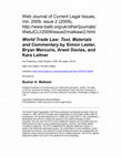 Research paper thumbnail of Bashar H. Malkawi, World Trade Law: Text, Materials and Commentary by Simon Lester,  Bryan Mercurio, Arwel Davies, and