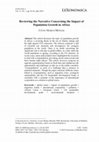 Research paper thumbnail of Reviewing the Narrative Concerning the Impact of Population Growth in Africa