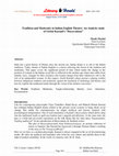 Research paper thumbnail of Tradition and Modernity in Indian English Theatre: An Analytic study of Girish Karnad's "Hayavadana"