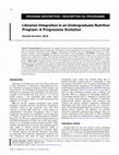 Research paper thumbnail of Evidence Based Nutrition and the Integrated Librarian