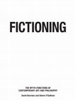 Research paper thumbnail of Introduction to Fictioning: The Myth-Functions of Contemporary Art and Philosophy