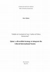 Research paper thumbnail of Qatar: a diversified strategy to integrate the Liberal International Society