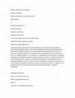 Research paper thumbnail of Nombre y apellidos: carlos estrada Fecha de nacimiento