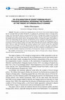 Research paper thumbnail of De-Stalinisation of Soviet Foreign Policy towards Indonesia: Reviewing the Feasibility of the Theory of Foreign Policy Change