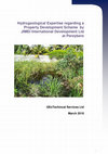 Research paper thumbnail of Hydrogeology of coastal marshlands at Pereybere, Mauritius