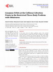 Research paper thumbnail of Lissajous Orbits at the Collinear Libration Points in the Restricted Three-Body Problem with Oblateness