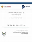 Research paper thumbnail of MAPA MENTAL TOMA DE DECISIONES