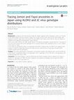 Research paper thumbnail of Tracing Jomon and Yayoi ancestries in Japan using ALDH2 and JC virus genotype distributions https://investigativegenetics.biomedcentral.com/articles/10.1186/s13323-015-0031-1