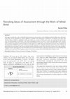 Research paper thumbnail of Revisiting Ideas of Assessment through the Work of Alfred Binet