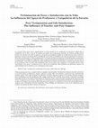 Research paper thumbnail of Victimización de Pares y Satisfacción con la Vida: La Influencia del Apoyo de Profesores y Compañeros de la Escuela