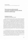 Research paper thumbnail of Terrorystyczny modus operandi – rozważania w kontekście prawnej ochrony dziedzictwa kulturowego