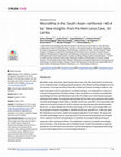 Research paper thumbnail of Microliths in the South Asian rainforest ~45-4 ka: New insights from Fa-Hien Lena Cave, Sri Lanka