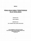 Research paper thumbnail of Modul Penulisan Ilmiah by Yessy