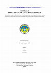 Research paper thumbnail of Pertumbuhan dan perkembangan anak kontemporer