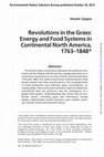 Research paper thumbnail of "Revolutions in the Grass:  Energy and Food Systems in Continental North America"