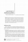 Research paper thumbnail of Laicidad y estadolatría. Versiones discrepantes en dos tipos de constitucionalismo