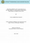 Research paper thumbnail of The Development and Validation of An Islamic Spiritual Intelligence Instrument for School Leaders in Malaysia