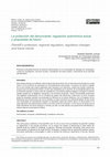 Research paper thumbnail of La protección del denunciante: regulación autonómica actual y propuestas de futuro / Plaintiff’s protection: regional regulation, regulatory changesand future trends