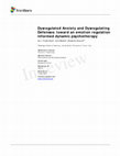 Research paper thumbnail of Dysregulated Anxiety and Dysregulating Defenses: toward an emotion regulation informed dynamic psychotherapy