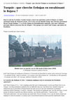 Research paper thumbnail of "Que cherche Erdoğan en envahissant le Rojava ?", Courrier des Balkans, 14 October 2019