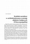 Research paper thumbnail of Symbole narodowe w architektonicznym wystroju obiektów kolejowych II RP