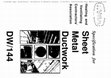 Research paper thumbnail of Specification for Heating and Ventilating Sheet Contractors' Association Metal Ductwork DW/144