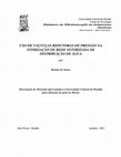 Research paper thumbnail of USO DE VÁLVULAS REDUTORAS DE PRESSÃO NA OTIMIZAÇÃO DE REDE SETORIZADA DE DISTRIBUIÇÃO DE ÁGUA por Renato de Sousa