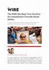 Research paper thumbnail of The DMK Has Been Two-Faced in Its Commitment Towards Social Justice