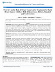 Research paper thumbnail of Overview on the Role of Breast Conservative Treatments for Early Breast Cancer with Low Risk of Recurrence: History, Standard and Controversies