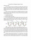 Research paper thumbnail of Literatur Riview Rangkaian Digital Counter Pengertian Counter