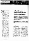 Research paper thumbnail of Banlieues et transformations du journalisme, in Sedel J. (coord.), Les banlieues, un enjeu médiatique ?" Médiamorphoses, Médias n°23, Hiver 2009, p. 90-93